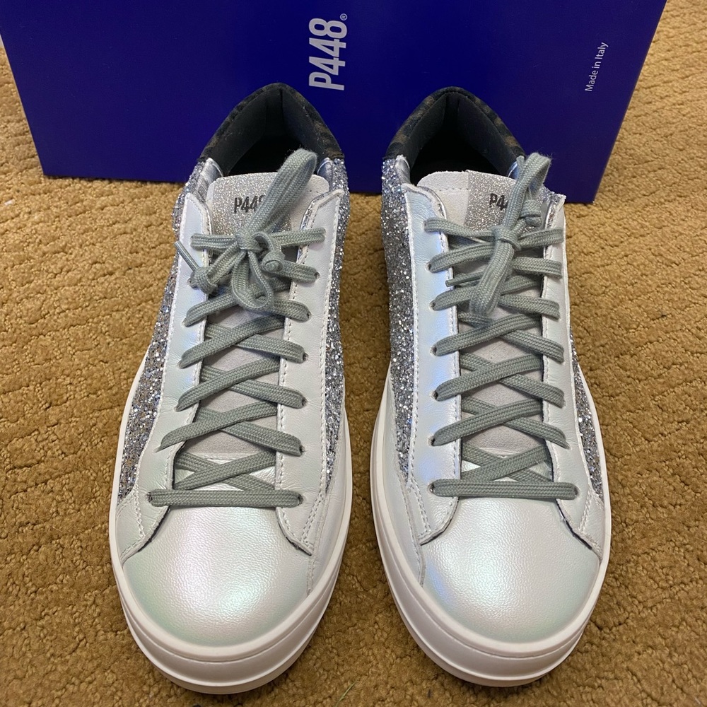 P448 John Glitter Low Top Sneaker